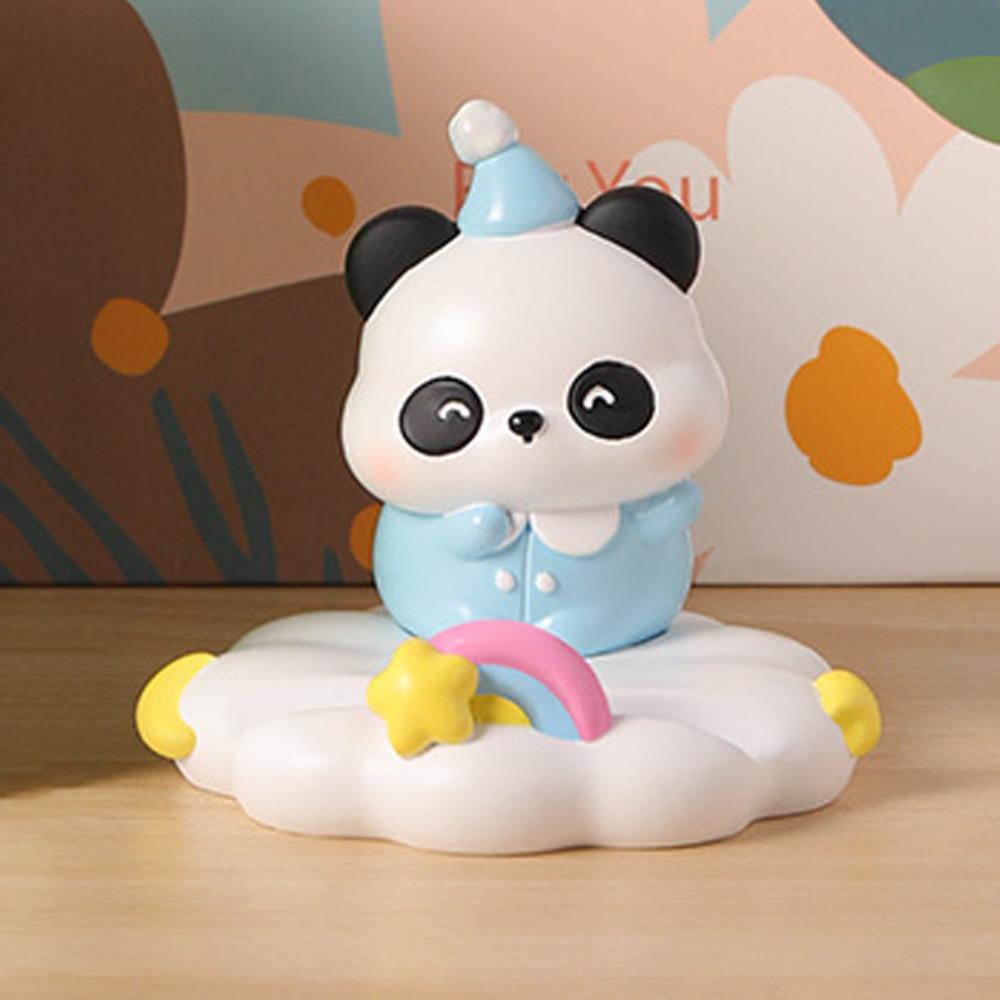 Cartoon Panda Mobile Phone Holder Panda Figurines Mobile Phone Bracket  Phone Accessories