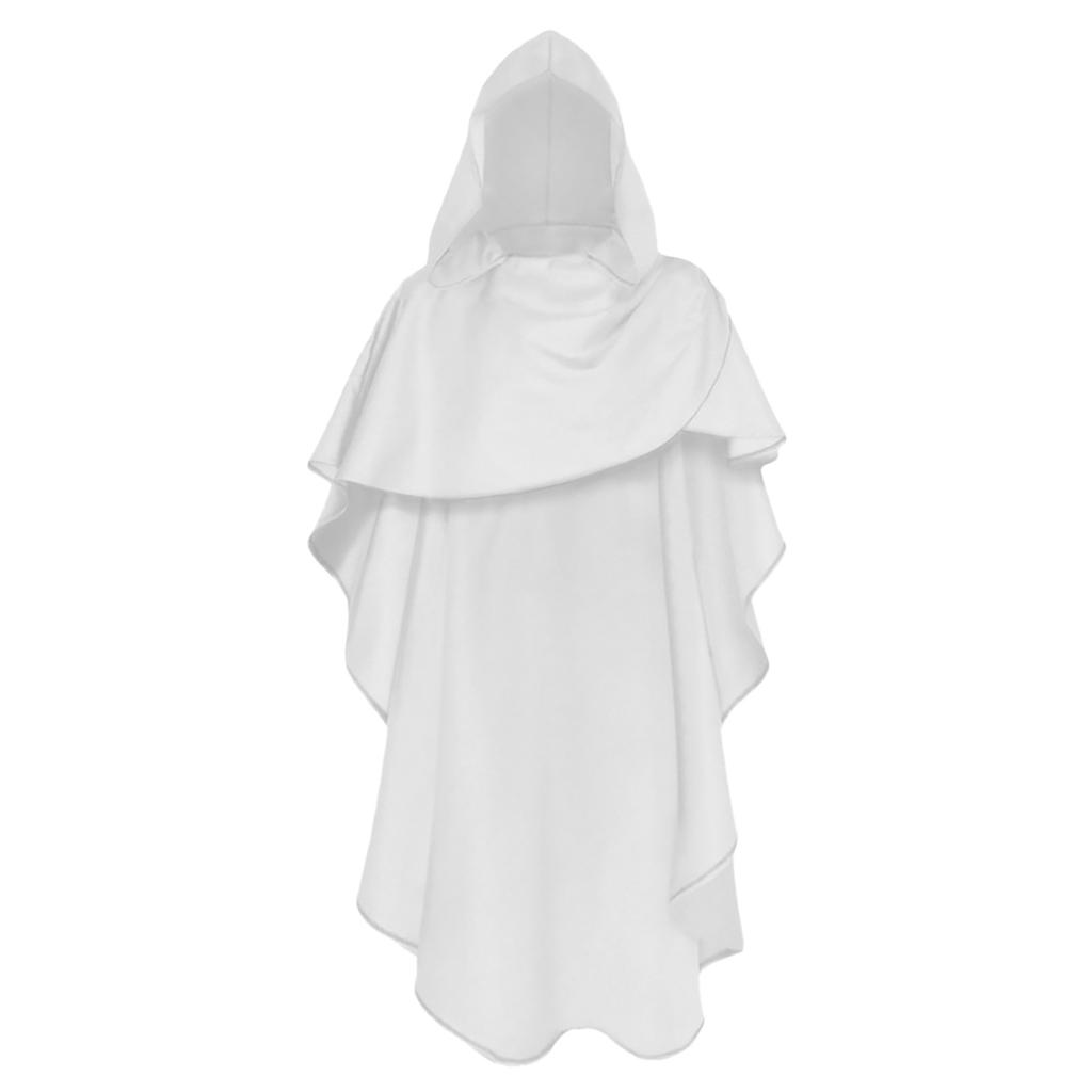 Langer Umhang mit Kapuze für Damen und Erwachsene, hautnah, perfekter Unsichtbarkeitsumhang, Halloween-Cocktailparty-Kostüme