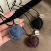 Ins Blogger Denim Love String Necklace New Fashion Trend Sweater Chain Niche Simple Neck Chain Women