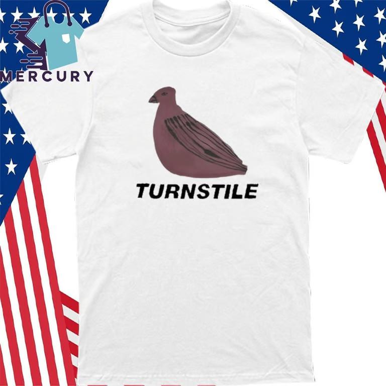 Turnstile Band September 2025 Birds Painting Tour T-Shirt Unisex T-Shirt M