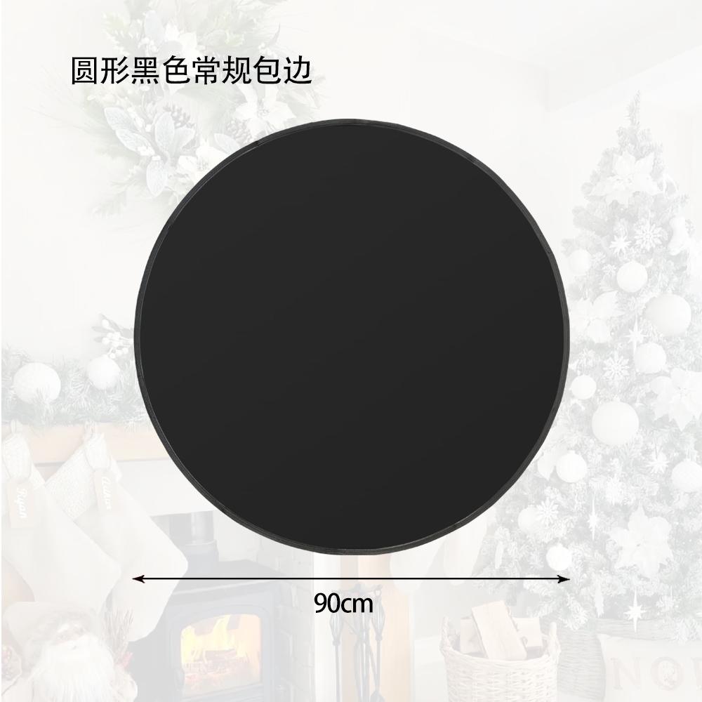 

Fire Resistant Fireplace Mat Carpet Round Semicircle for Kitchen Outdoor BBQ Protection Home Decoration Wooden Floor