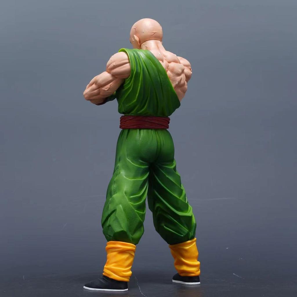 Anime Drogan Boll Z Tien Shinhan Figure Tien Shinhan Kikoho Action Figures 32cm/12.6inch Gk Statue Collection Model Toys Gifts