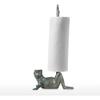 Frog Paper Towel Holder Animal Toilet Paper Roll Holder Antique Cast Iron Organizer Cast Iron Paper Towel Stand