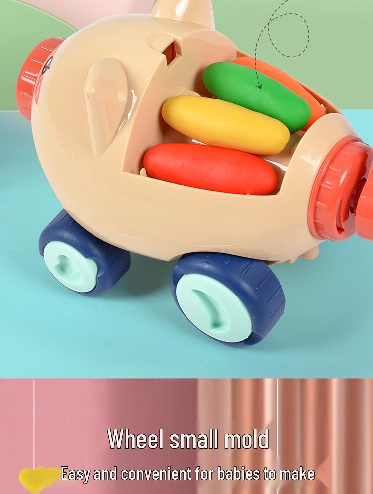 Children's DIY Clay Noodle Maker Playset - Creative Music and Play House Toy