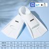 Adult Silicone Snorkeling Fins Swimming Pool Freediving Unisex Open Heel Swim