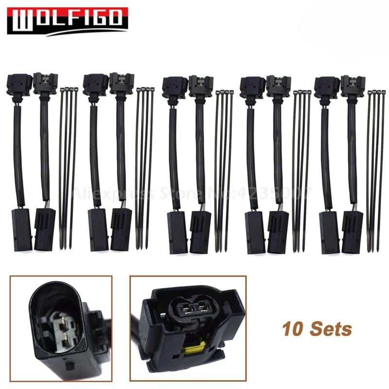 10 Sets Camshaft Adjuster Magnet Wiring Harness For Mercedes W203 C230 A2711502733,2711502733,1685452328