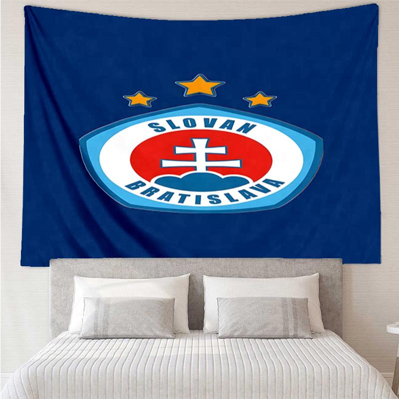 Slovakia's Bratislava Team Tapestry Hanging for Bedroom,Livingroom, Playroom,Decor Art Room Wall Tapestry Holiday and Birthday Gifts