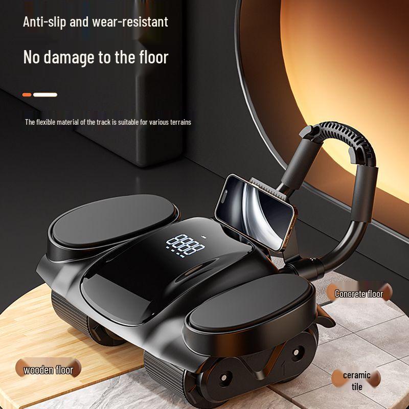 Qiucao Automatic Rebound 4-Wheel Ab Roller