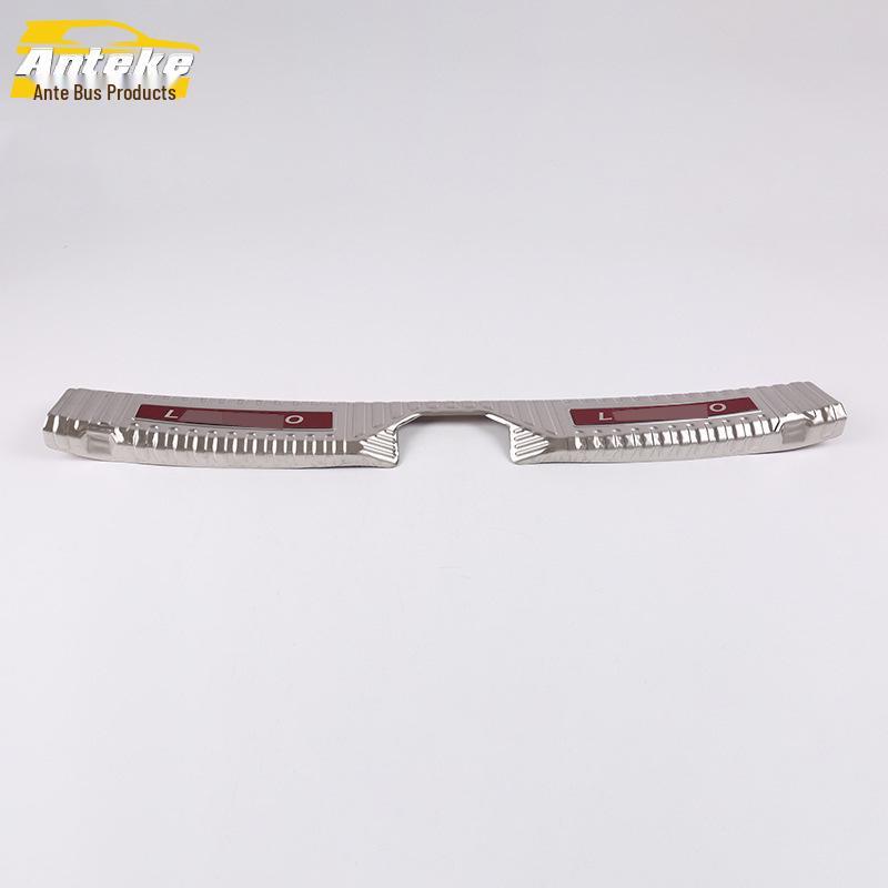 Stainless Steel Trunk Protector for 19 Lingdu: Rear Guard Plate & Tailgate Decorative Accessory