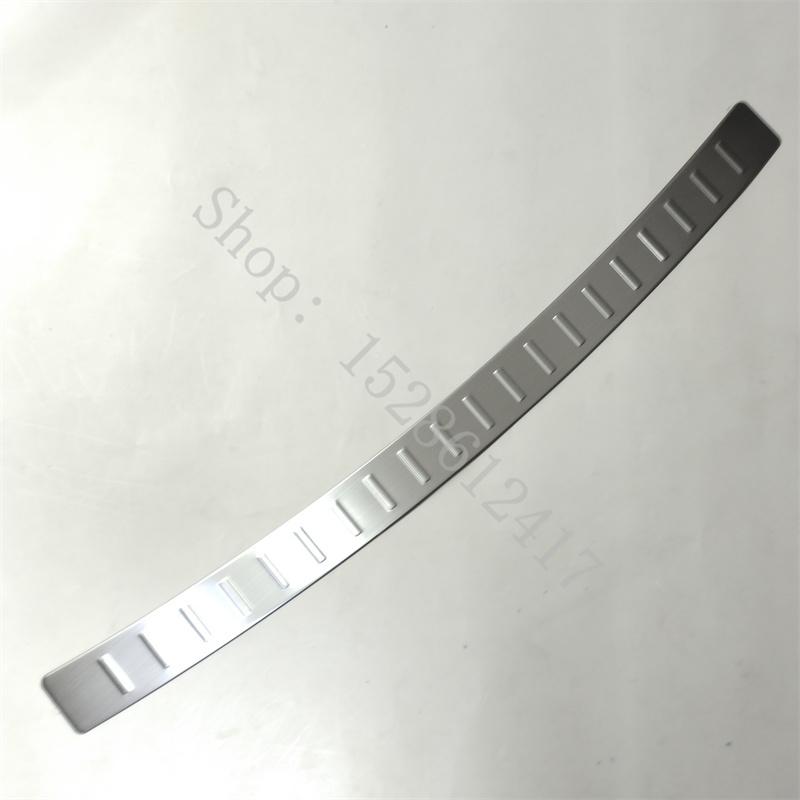 For VW Volkswagen Touran 2008 2009 2010~2015 Stainless Car Door Rear Bumper Protector Sill Trunk Tread Plate Trim Car Styling