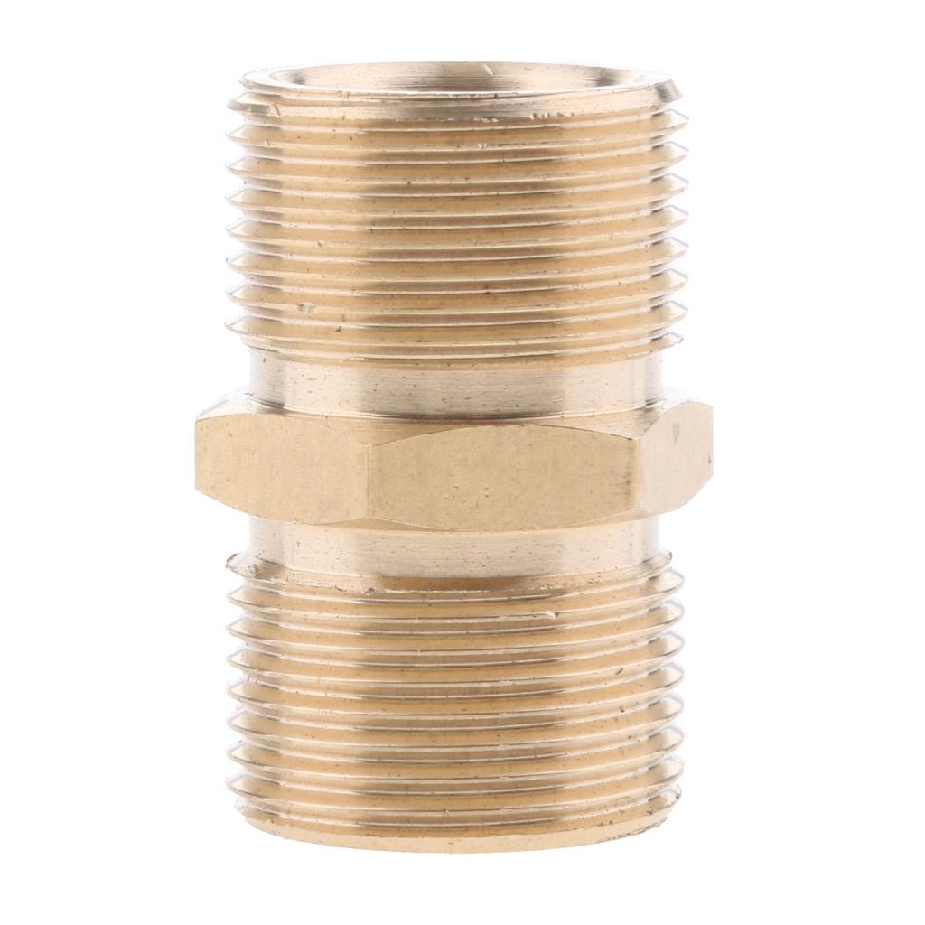 Brass Hose Connector for Pressure Washer, Adapter for Power Tools
