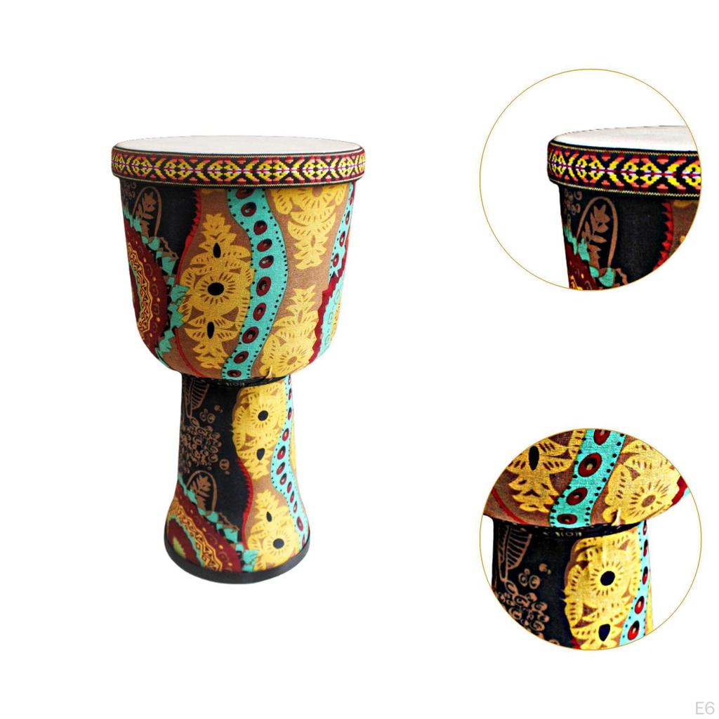 Djembe Drum Lightweight Portable Hand for Children Adults Birthday Gift