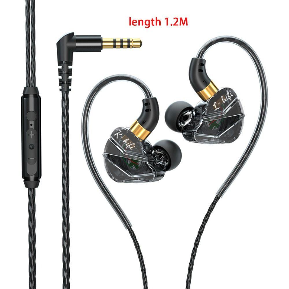 Wired In Ear Headphone Mic Stereo Mobile Earphone Phone Earphones Wired Headphones  Games