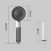 White Handheld PP Plastic Filter Showerhead with High Pressure Modern Design for Bathroom