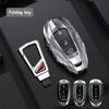 New Zinc Alloy Car Key Case Full Cover Shell Fob For Hyundai Santa I30 Ix35 Encino Kona Solaris Azera Grandeur Elantra Accent Fe