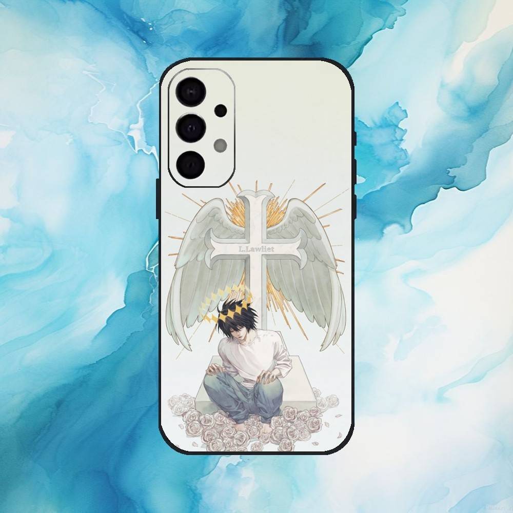 D-Death Note Anime Phone Case For Samsung S25,S24,S21,S22,S23,S30,Ultra,S20,Plus,Fe,Lite,Note,10,9,5G Black Cover
