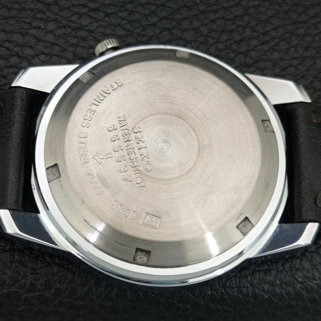 JAPAN VINTAGE REFURBISHED SEIKO EXPO 70 7009A AUTOMATIC MENS WATCH a445524-1