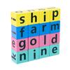 Word Spelling Game CVC Phonics Flash Card Wooden Letter Building Block Toddlers Alphabet