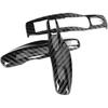 for Porsche Key Fob Cover Remote Key Cover 3pcs/Set Carbon Fiber Style Car Trim Cover Fit for Porsche Panamera Cayman//Boxster