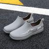 Rain shoes men's low-top fashion light-mouth water shoes men's flat rain boots work non-slip, wear-resistant and waterproof