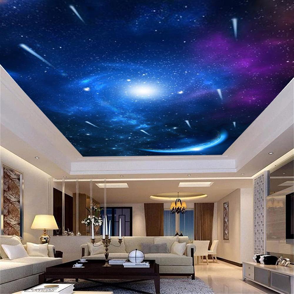 Starry Sky Wallpaper Galaxy Wall Paper Universe Wall Murals Home Decor