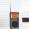 Portable Radio NOAA Alert Full-Band Mini Radio Receiver FM/MW/SW/SSB/LSB/AIR/CB/VHF(UHF)/UBD/WX/HAM