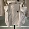 VOV Cotton Belted Half Trench Coat