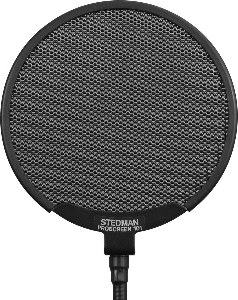 Stedman Popping Guard with Rubber Rim Proscreen 101 Custom [Domestic Official Import] Black