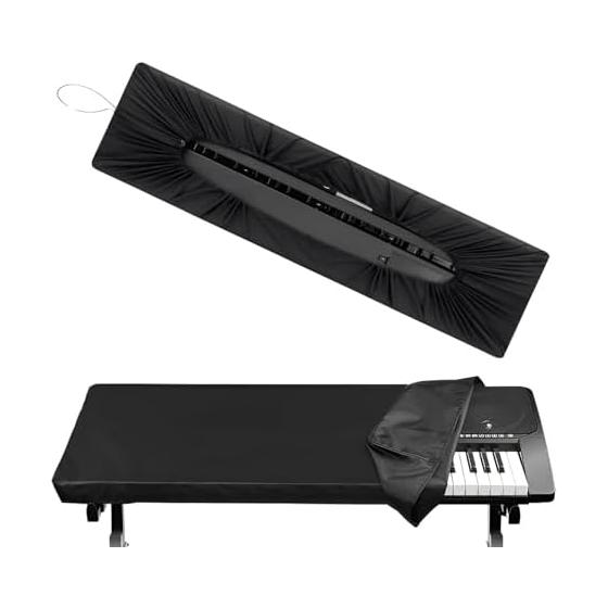 Piano Cover, Electronic Piano Cover, Keyboard, 61 Keys, 88 Keys, Keyboard Cover, Dustproof, Dustproof, Waterproof, Light Blocking, Cloth, Dust Cover,