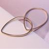 DIY Water Drop Copper Ring & Geometric Earring Accessories - In Stock