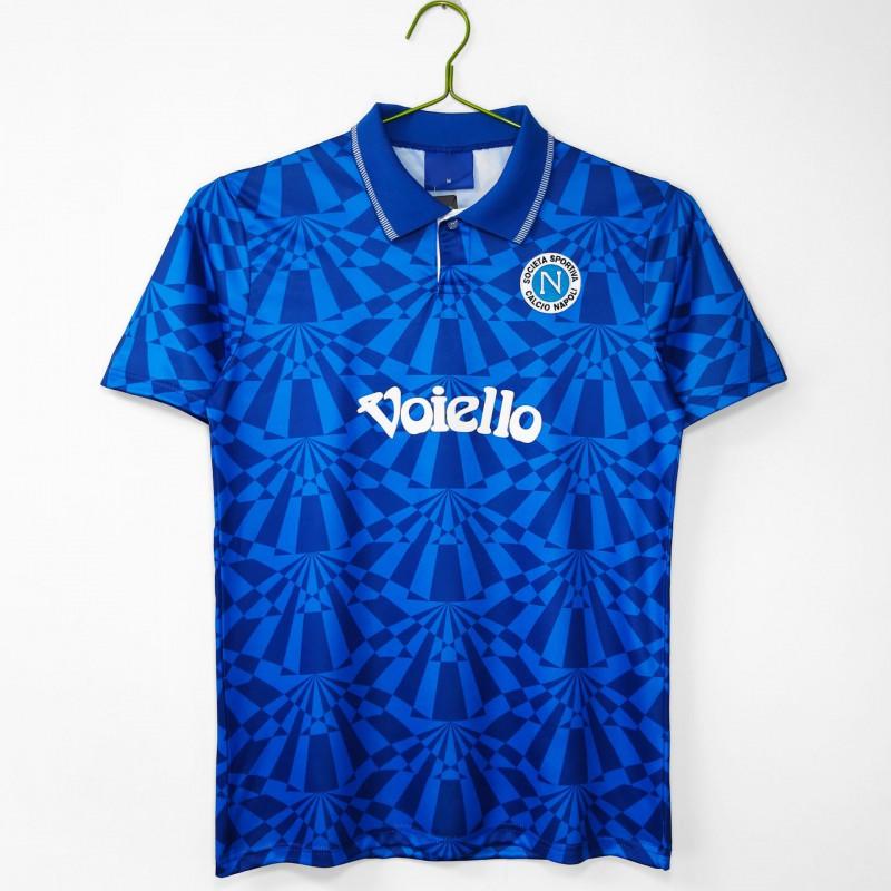 Retro Napoli Club Fußballtrikot Kurzarm Unisex Streetwear Lässig Hip Hop Stil
