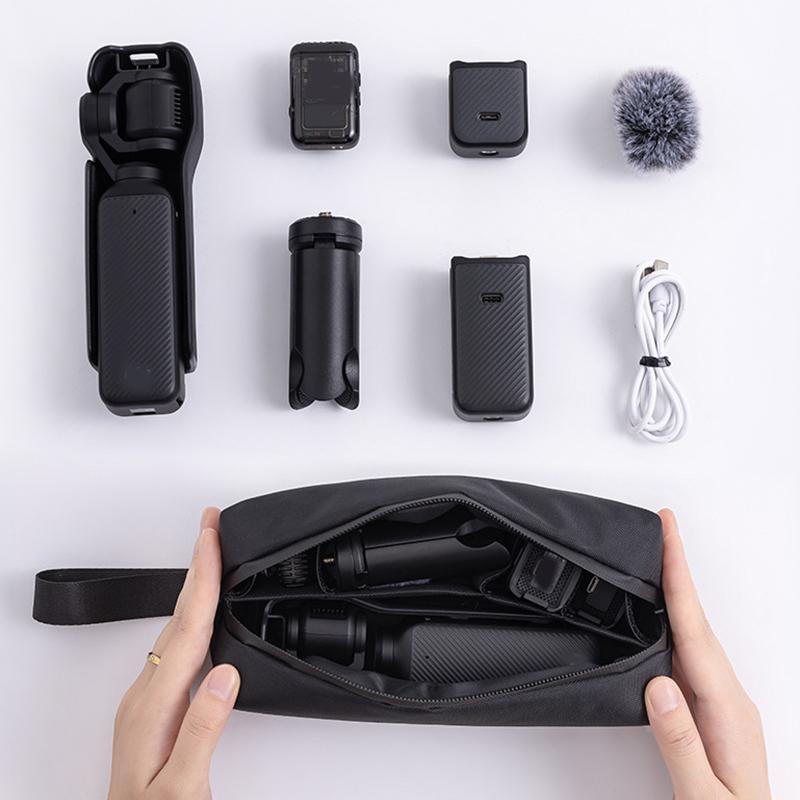 Portable Camera Storage Soft Bag For Osmo Pocket 3/4 Protective Case Action Camera Accessories