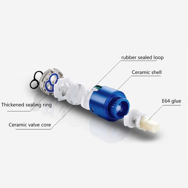 Shower Faucet Water Flows Control Valves Zincs Alloys Hot and Cold Water Tap Mixing Valves for Handheld Shower
