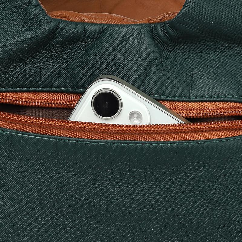 Colorful PU Leather Handbag for Women – Boho-Style Patchwork Design with Braided Details and Adjustable Strap, Perfect for Casual Wear