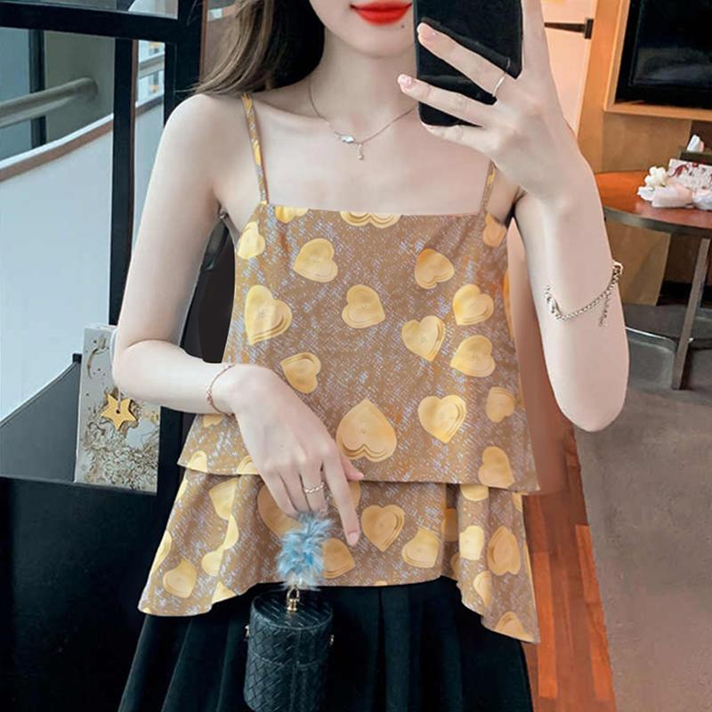 

ZANZEA Женские летние повседневные топы-майки на бретелях без рукавов 5XL хаки