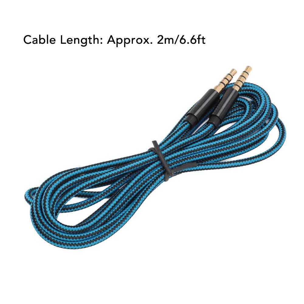 Gold Plated Gaming Headset Cable Gold Plated Plug for Logitech Astro A10 A30 A40 Electronics