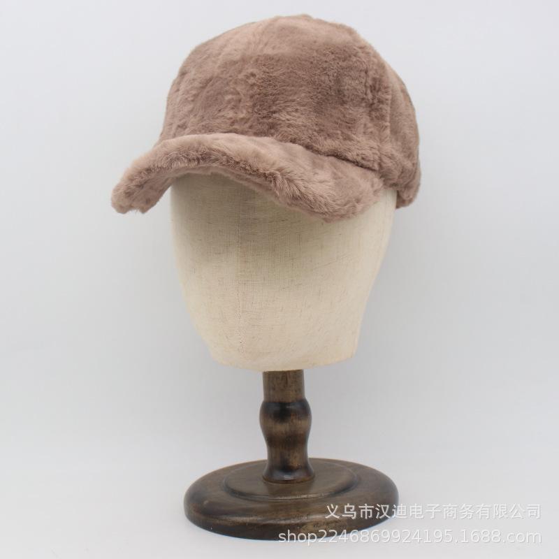 Foreign Thickened Casual Versatile Men'S And Women'S Hats Warm Baseball Caps Peaked Caps