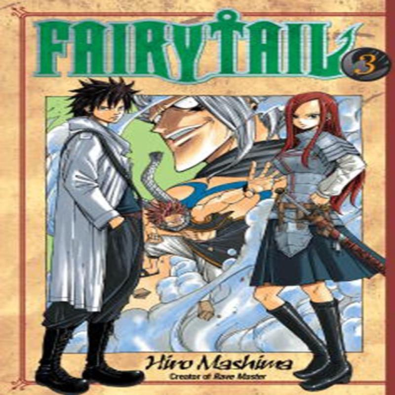 Fairy Tail 3 by Hiro Mashima Paperback Book 9781612622781