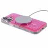 For iPhone 16 Plus Case Compatible with MagSafe Glitter Sequin Epoxy TPU+Acrylic Phone Cover