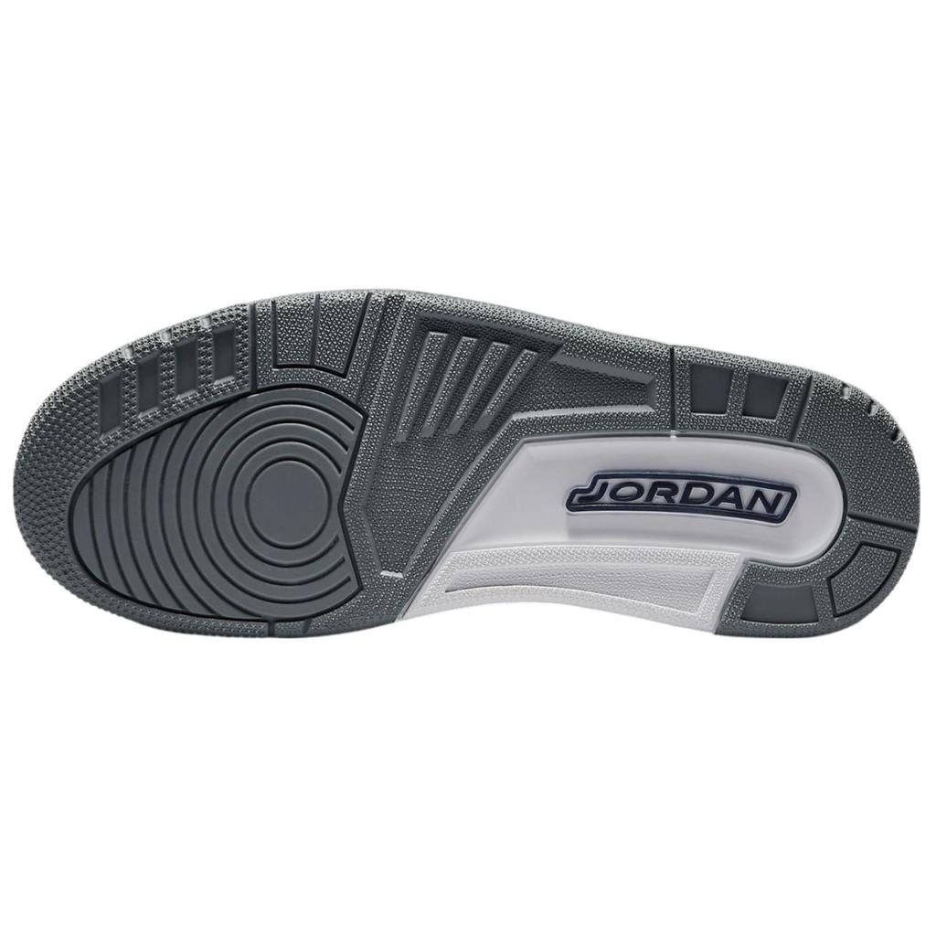 New Jordan Legacy 312 Anti Slip Wear Resistant Low Top Vintage Basketball Shoes Men's White Gray CD7069-124