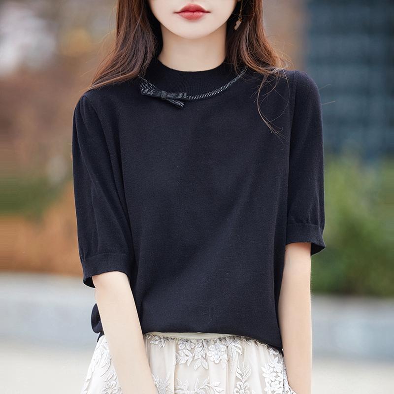 Letní košile pro ženy - 50% směs morušového hedvábí | Bez vrásek a UV ochrana | Luxusní lehký top