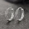 Vintage Cool Huggie Hoop Earrings Hypoallergenic Earrings for Men Women Indian Boho Jewelry
