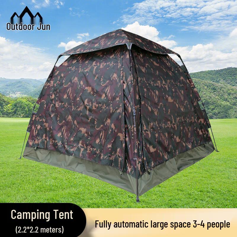 Outdoorsman 3-4 Person Automatic Camping Tent