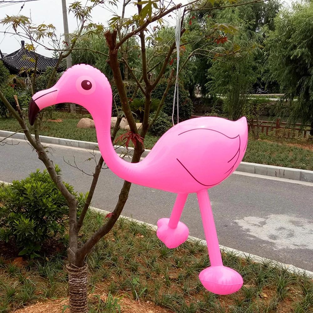 PVC Inflatable Balloon Toys Summer Swimming Pool Beach Hawaii Holiday Party Floating Toys Shark Flamingo Dolphin Palm Tree Balls