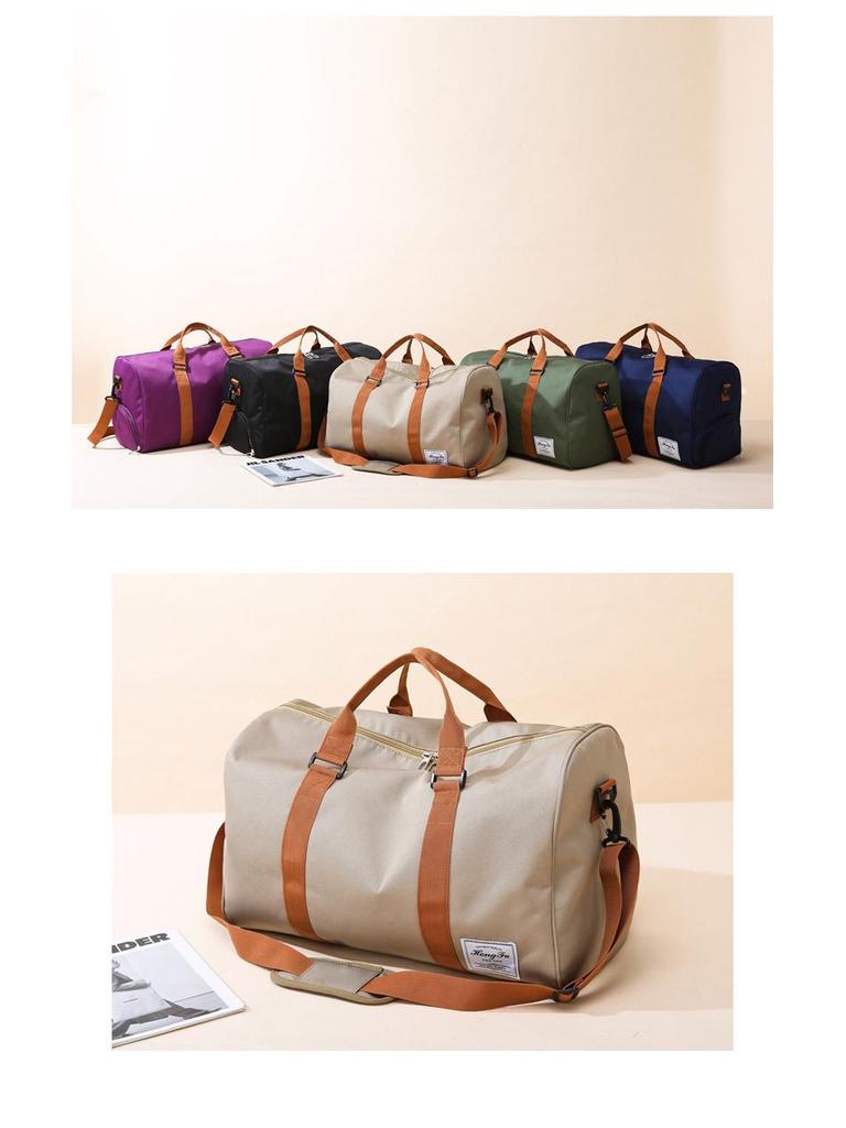 Oxford Cloth Large Capacity Travel & Sports Fitness Bag - Shoulder, Crossbody, Handbag, Carry-on, Storage
