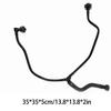 Engine Crankcase Breather Hose Replacement Radiator Coolant Hose 4N0121081BJ for D5 Radiator Overflow Coolant Pipe
