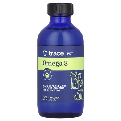 Animal de estimação, Ómega 3, para cães e gatos, 118ml (4 fl oz)