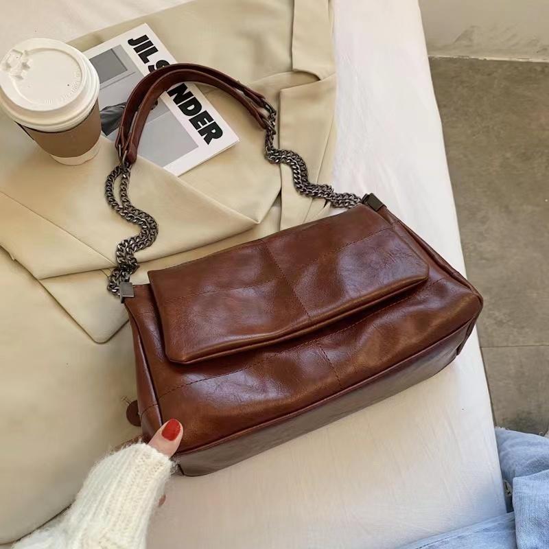 

Sac À Bandoulière En Cuir Pu Pour Femmes, Sac Bonne Qualité, Sacoche De Styliste De Mode Dames De Luxe Grande Capacité, Nouvelle