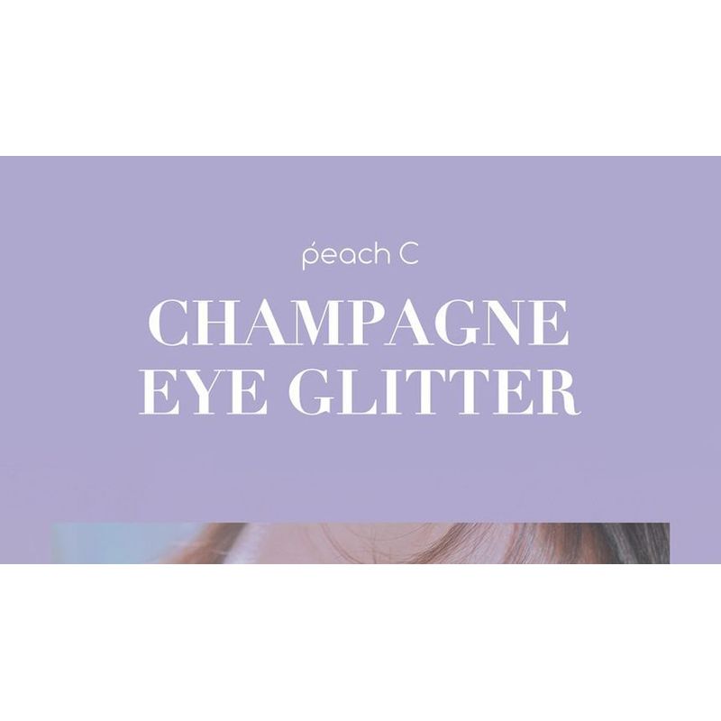 Peach C - Champagne Eye Glitter - 3 Colors