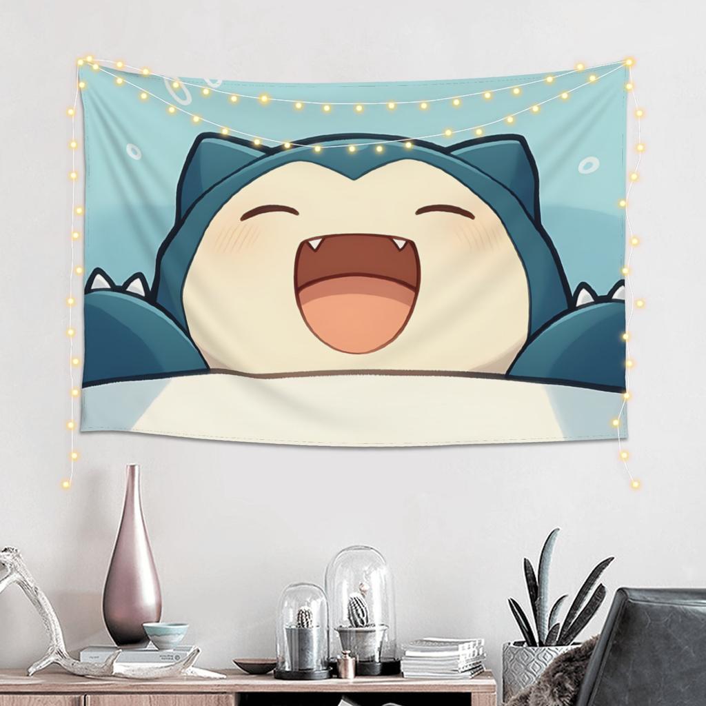 Cartoon Pokemons Anime Theme Cutecore Tapestry Wall Hanging Blanket Tapestry Home Decor Items Wall Decorations